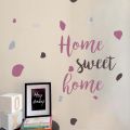 Надпис "Home sweet"